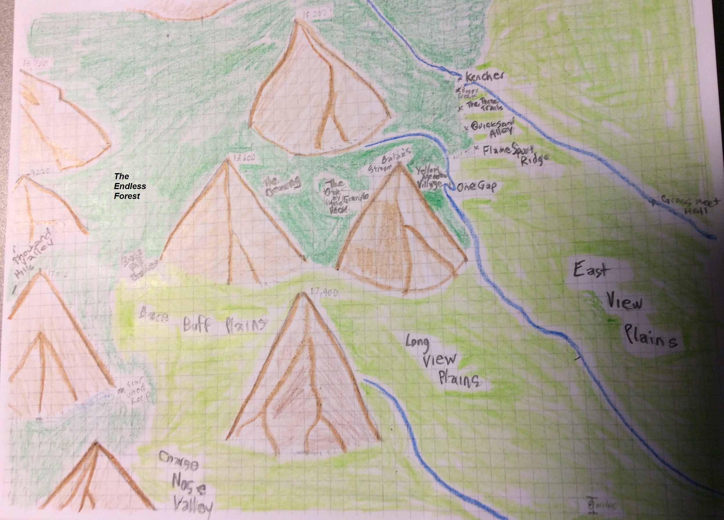 The Lands East of Goldenshield